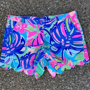 Lilly Pulitzer Callahan shorts, size 10